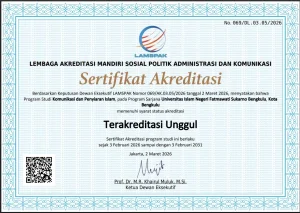 Prodi KPI UINFAS Bengkulu Raih Nilai 258, Pertahankan Akreditasi Unggul Selama 5 Tahun