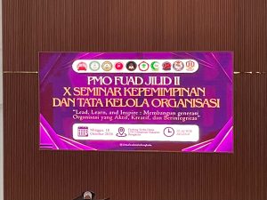 PMO Jilid II dan Seminar Kepemimpinan FUAD 2026, Wadek II Dorong Mahasiswa Aktif Berorganisasi